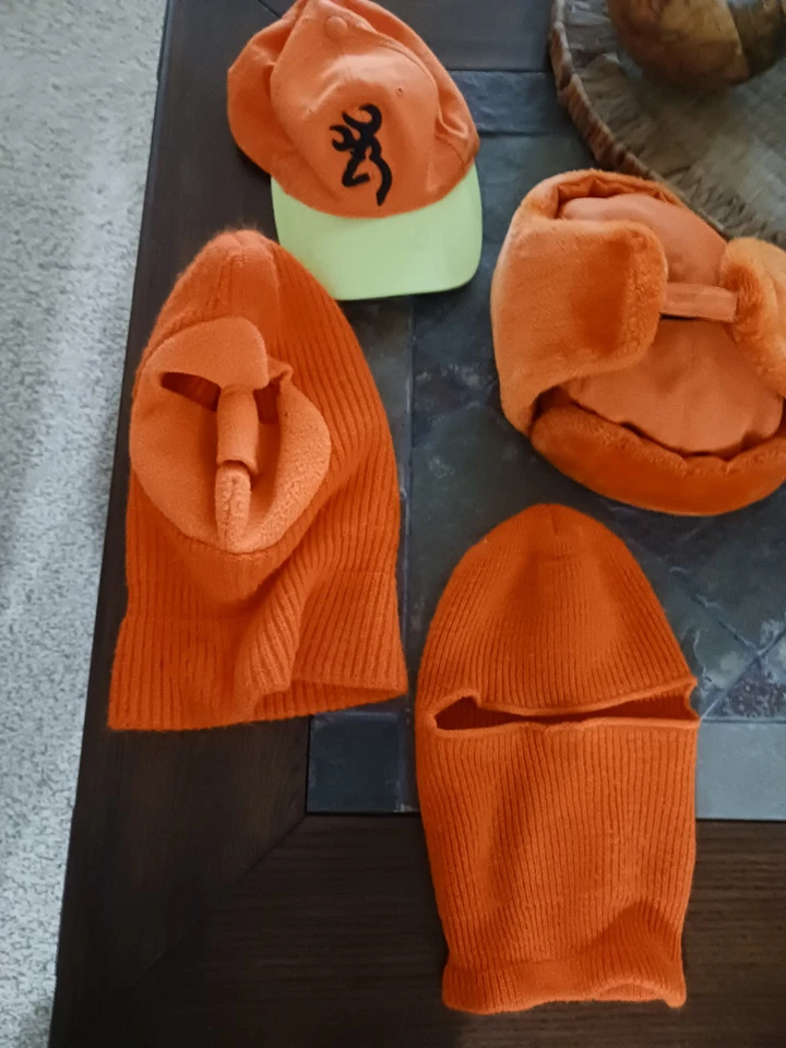 Hunters Orange/Real Tree Camo Face Masks - Image 2 of 4