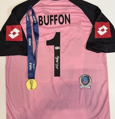 Gianluigi Buffon Handsigniert Juventus Turin Trikot Beckett Zertifiziert &