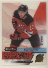 2020 Upper Deck Synergy Exceptional Young Stars Gold 314/449 Nico Hischier 0cv