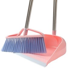 broom dustpan set windproof vertical long handle broom kit dustpan combinatio...