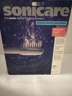 Sonicare ''The Sonic Toothbrush'' Optiva Personal Model PS-1 2 Minute Shutoff 