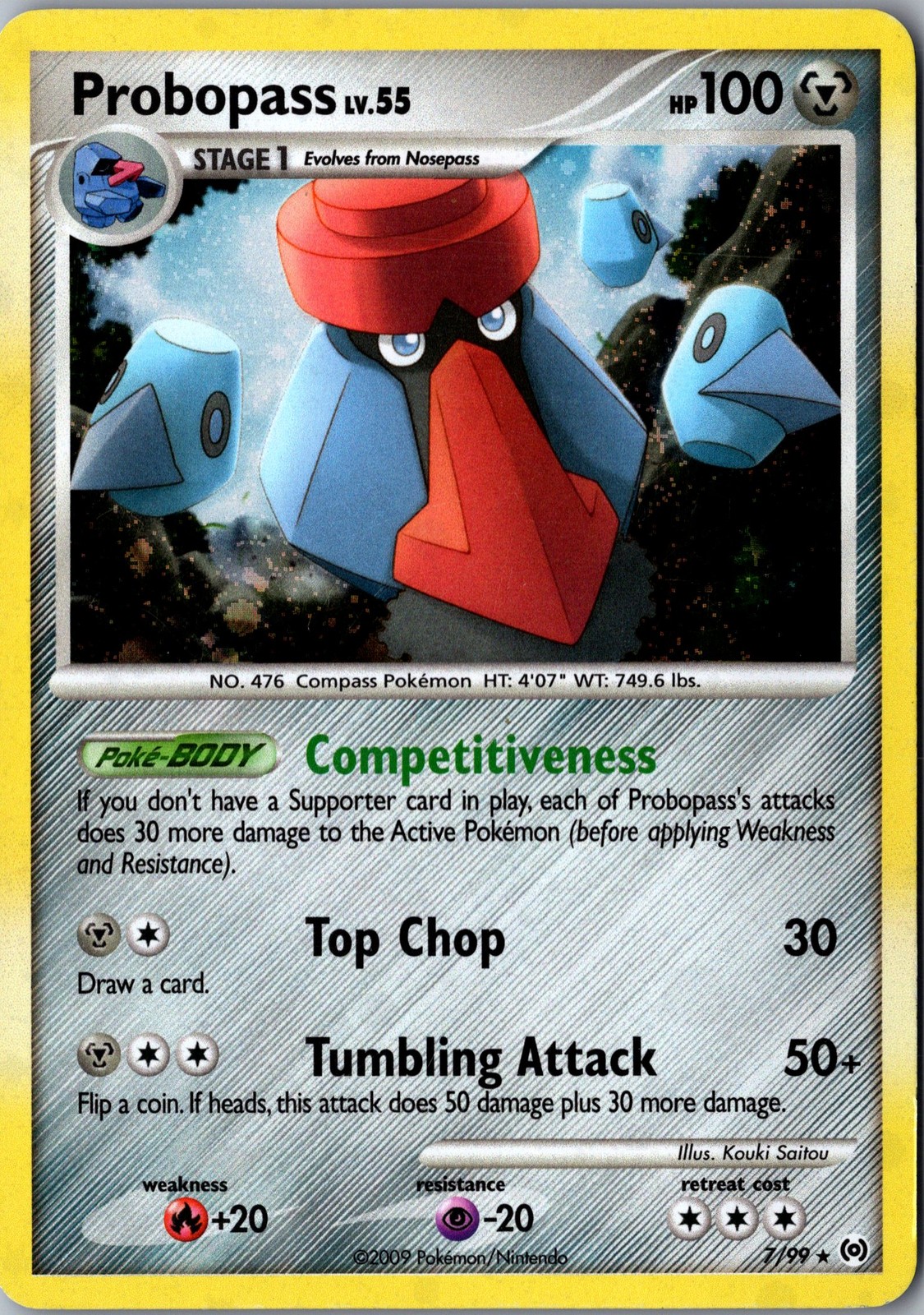 Probopass Holo 7/99 Holo Rare Arceus Lightly Played Pokemon Card TCG Single
