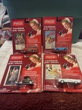Johnny Lightning Coca Cola Calendar Girl Series Lot Of 4