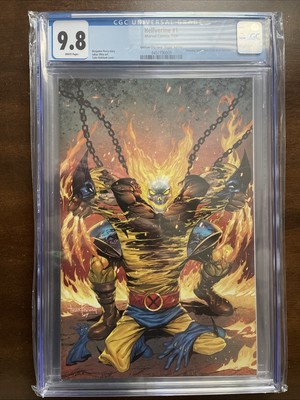 Hellverine 1 Exclusive Trade Gotham City Tyler Kirkham CGC 9.8
