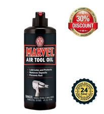 Turtle Wax Marvel Mystery 53493 Air Tool Oil Lubricant, 4 oz