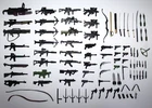 CUSTOM FODDER Guns Weapons Accessories Lot GIJOE CLASSIFIED SERIES 6" Scale 1/12