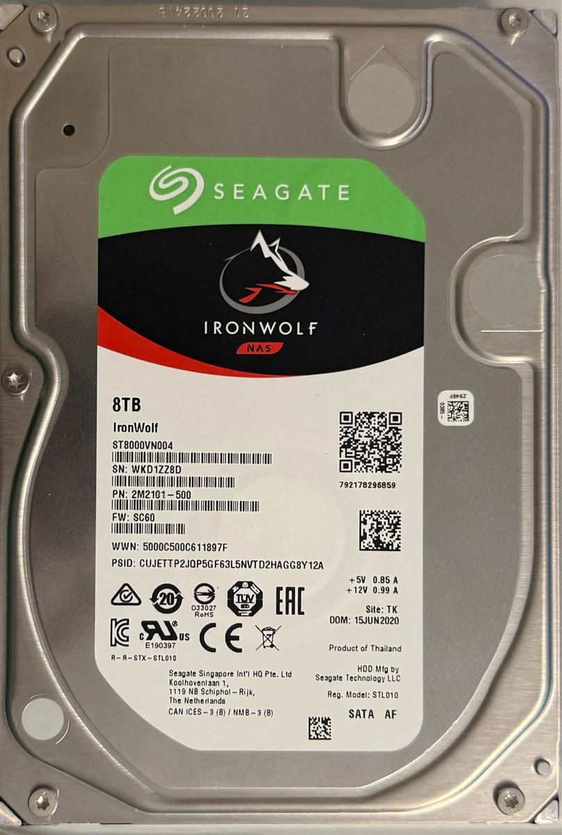 Seagate SATA III 8 TB Internal Hard Disk Drives for sale | eBay