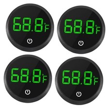 4pcs Fish Tank Digital Thermometer Accurate LED Display to  0.9 F Tank