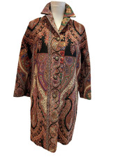 *** ETRO *** Zaubermantel Brokat Paisley Coat Mantella IT38+ NEUmE 1.939 EUR