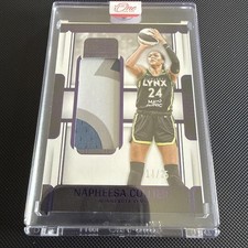 2025 Panini One and One WNBA NAPHEESA COLLIER #MB-NC Jersey Patch PURPLE /25