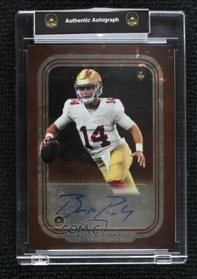 2022 Super Glow One Time Series 2 Orange 1/1 Brock Purdy #1 Rookie Auto RC 0dz