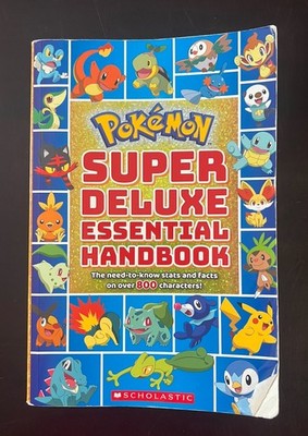 Pokemon Super Deluxe Essential Handbook by Scholastic Ed See Photos