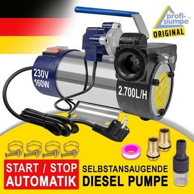 230V DIESELPUMPE AUTOMATIK HEIZÖLPUMPE BIODIESEL ELEKTRISCHE DIESELPUMEN