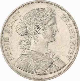Frankfurt Doppeltaler 1861