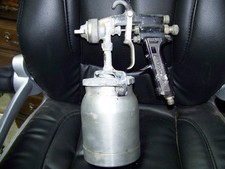 Binks Model 7 Paint Spray Gun W Cup 36sd Air Sprayer Made Usa Vintage
