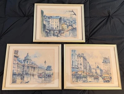 Paris Original Art Watercolor Painting Paintings for sale | eBay