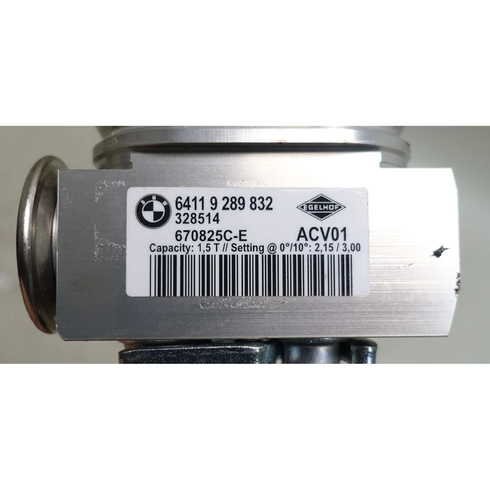 Evaporador de aire acondicionado de fábrica con válvula OEM BMW F30 serie 3 F22 12-20 Foto 4 de 4