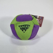 Wham-O Hacky Sack 2" Footbag Foot Trainer - Green/Purple