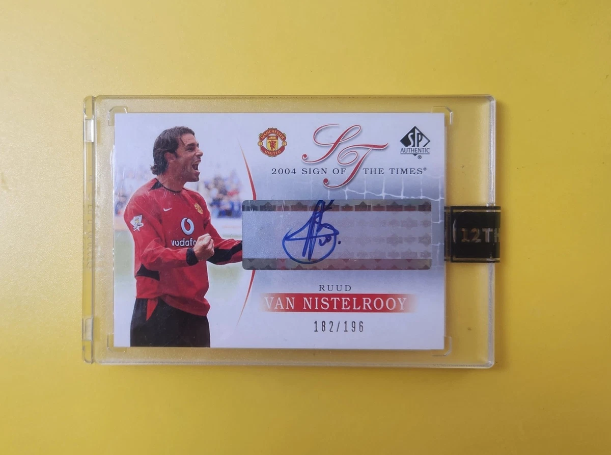 2004 SP Authentic Manchester United Soccer Trading Cards for sale