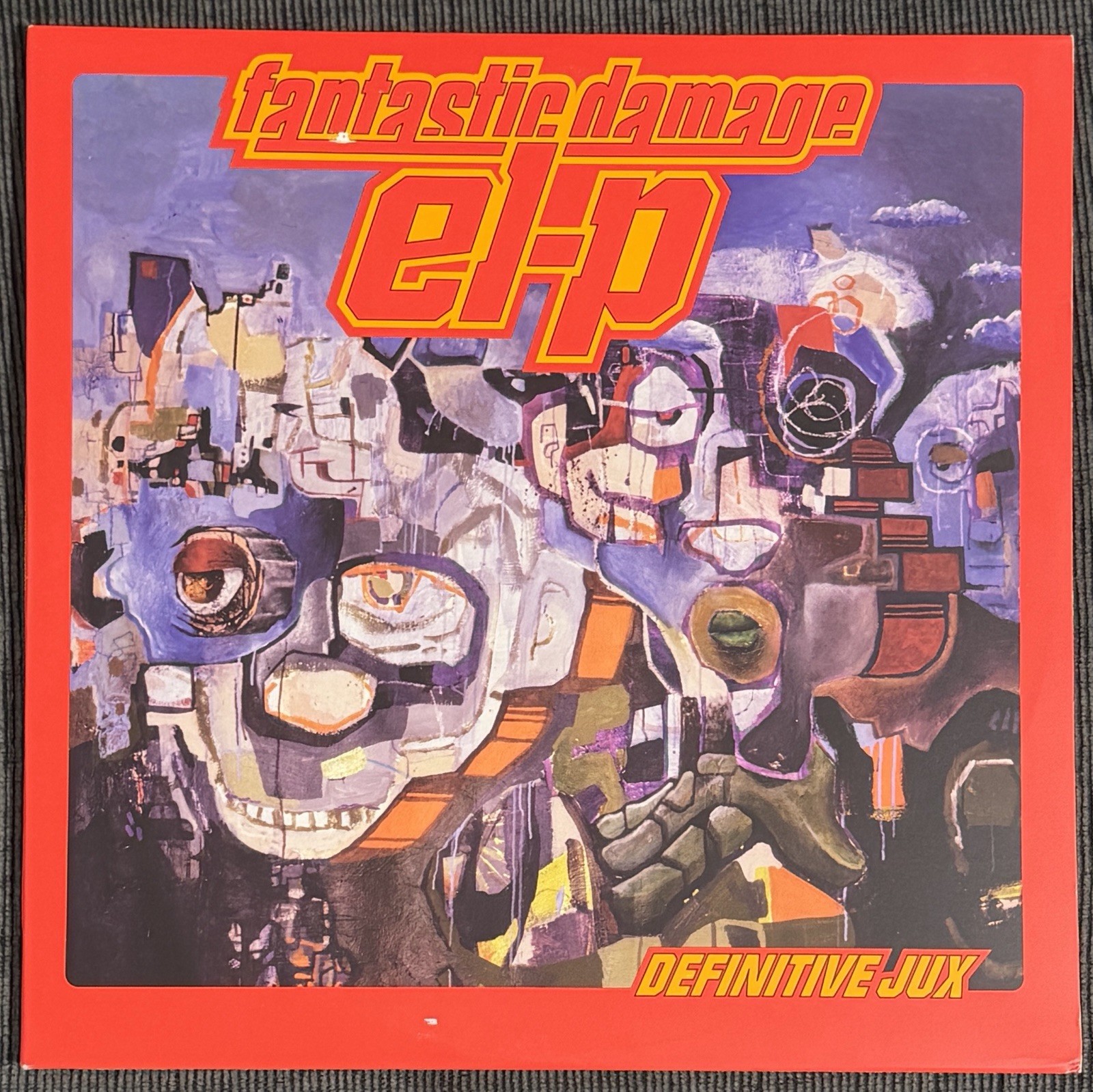 EL-P "Fantastic Damage" (Definitive Jux – DJX27) 3-LP/Vinyl 2002