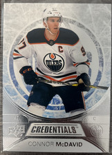 2021-22 Upper Deck Credentials Connor McDavid - Edmonton Oilers #1 Base