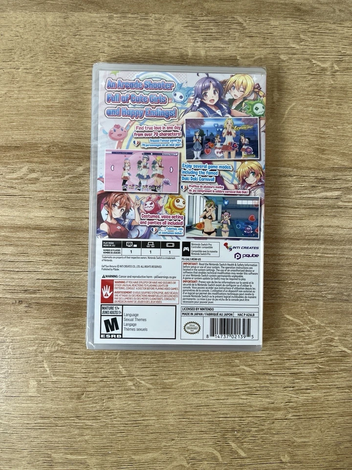 Gal Gun Returns 10th Anniversary Birthday Suit Collector’s Edition NEW SEALED - Image 3 of 4