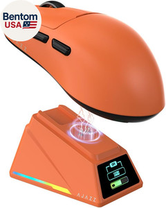 AJ159 APEX Wireless Gaming Mouse 2.4G Wired BT|RGB Magnetic Screen Charging Dock