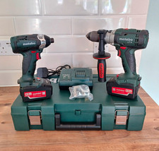 Metabo BS 18 LTX BL Impuls 18V Brushless Drill Set 2x4.0Ah Charger Case