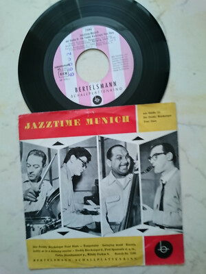Jazztime Munich from ''Studio 15'' Freddy Brocksieper Four Stars *Bertelsmann EP*