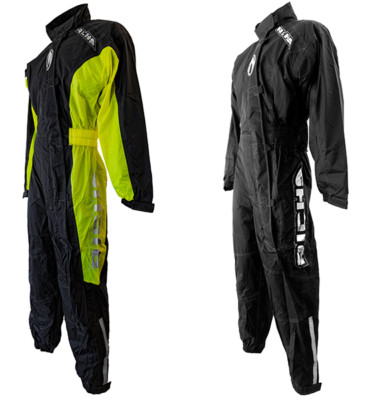 Richa Typhoon Motorcycle Motorbike 100% Waterproof 1 Piece Rain Over Suit H.Duty