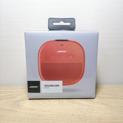 Unused Bose SoundLink Micro Bluetooth speaker portable wireless speaker Orange