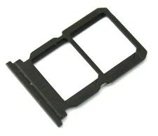 OEM ONEPLUS 5T A5010 REPLACEMENT BLACK DUAL SIM CARD HOLDER TRAY