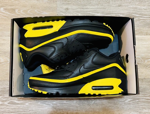 black and yellow shoes mens