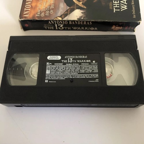 The 13th Warrior VHS 2000 Antonio Banderas - Foto 4 di 4