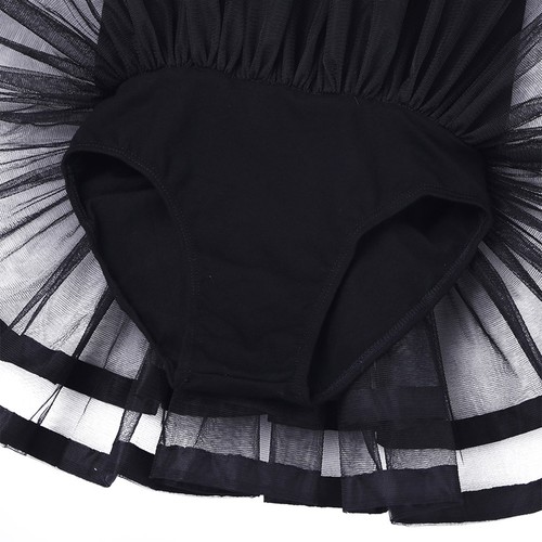 Girls Gymnastics Ballet Dress Toddler Kids Leotard Tutu Skirt Dance wear Costume - Picture 122 of 122