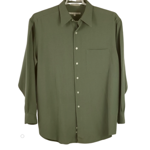 olive dress shirt
