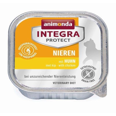 Animonda Cat Schale Integra Protect Niere mit Huhn 16 x 100g (21,19 /kg)