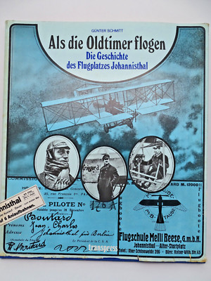 ALS DIE OLDTIMER FLOGEN (Buch DDR 1987) Flugzeugbuch von Günter Schmitt
