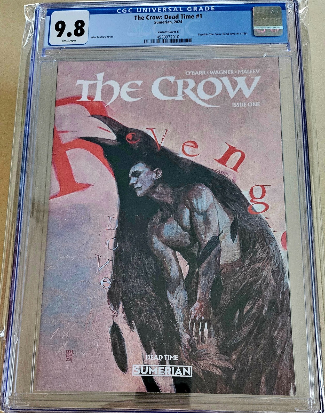 The Crow #1 (Variant Cover) Value - GoCollect