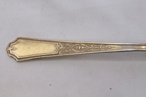1847 Rogers Bros Ahnen Tafelgabeln und Teelöffel Versilbert Menge 8 - Bild 3 von 11