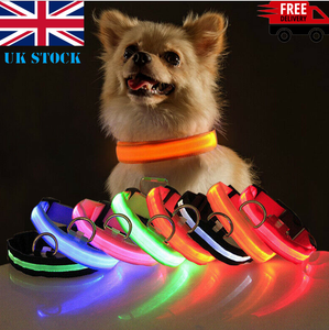 ebay light up dog collar