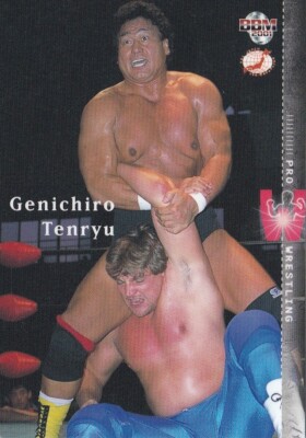 Genichiro Tenryu 2001 BBM Pro Wrestling #039