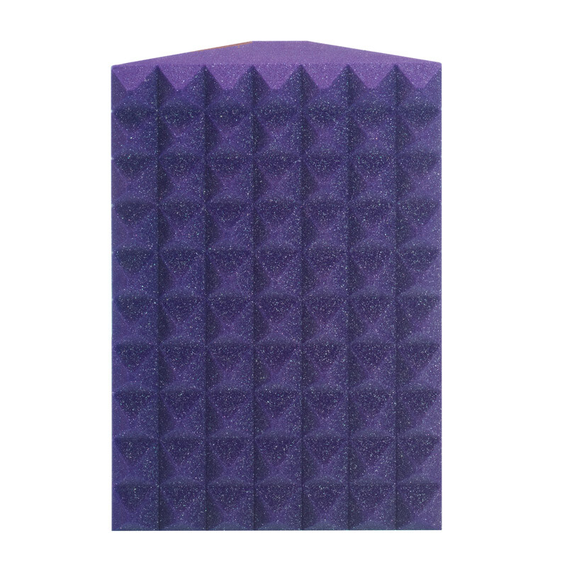 Universal Acoustics Saturn 600mm Corner Bass Trap, Purple (2 Pack)