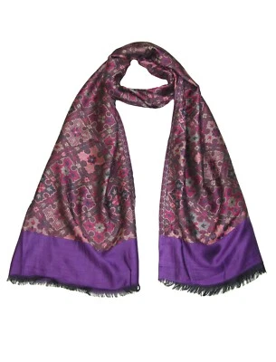 LOVARZI Purple Womens Scarves Ladies Pretty Pink Scarfs For Her Long Pashmina Scarf SALE