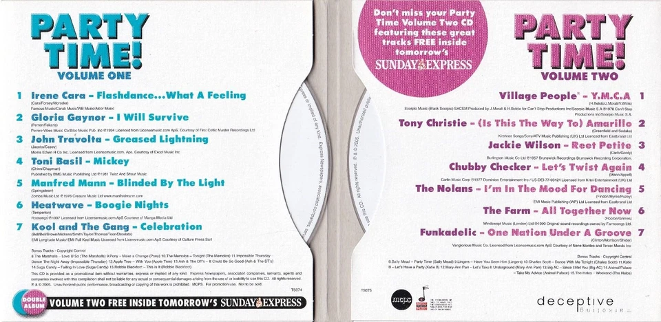 PARTY TIME! ( DAILY EXPRESS Newspaper Double Album ) - Bild 2 von 3