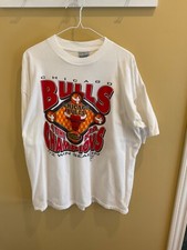 Vintage Tultex Chicago Bulls 1996 NBA Champions 72 Wins Shirt Size X- Large