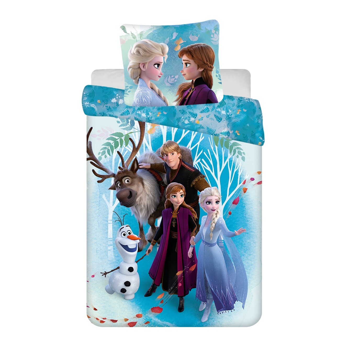 Баумволл Disney Frozen Bettwsche Kuschelige-Bettwsche 160x200 см 70x80 см 8090₽