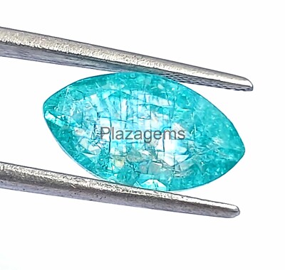 Natural Certified 12.30 Ct Marquise Cut Green Emerald Loose Gemstone 18x9mm 4JKH