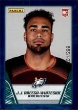 2019 Panini NFL Sticker Collection Cards Blue #95 J.J Arcega-Whiteside Eagles RC