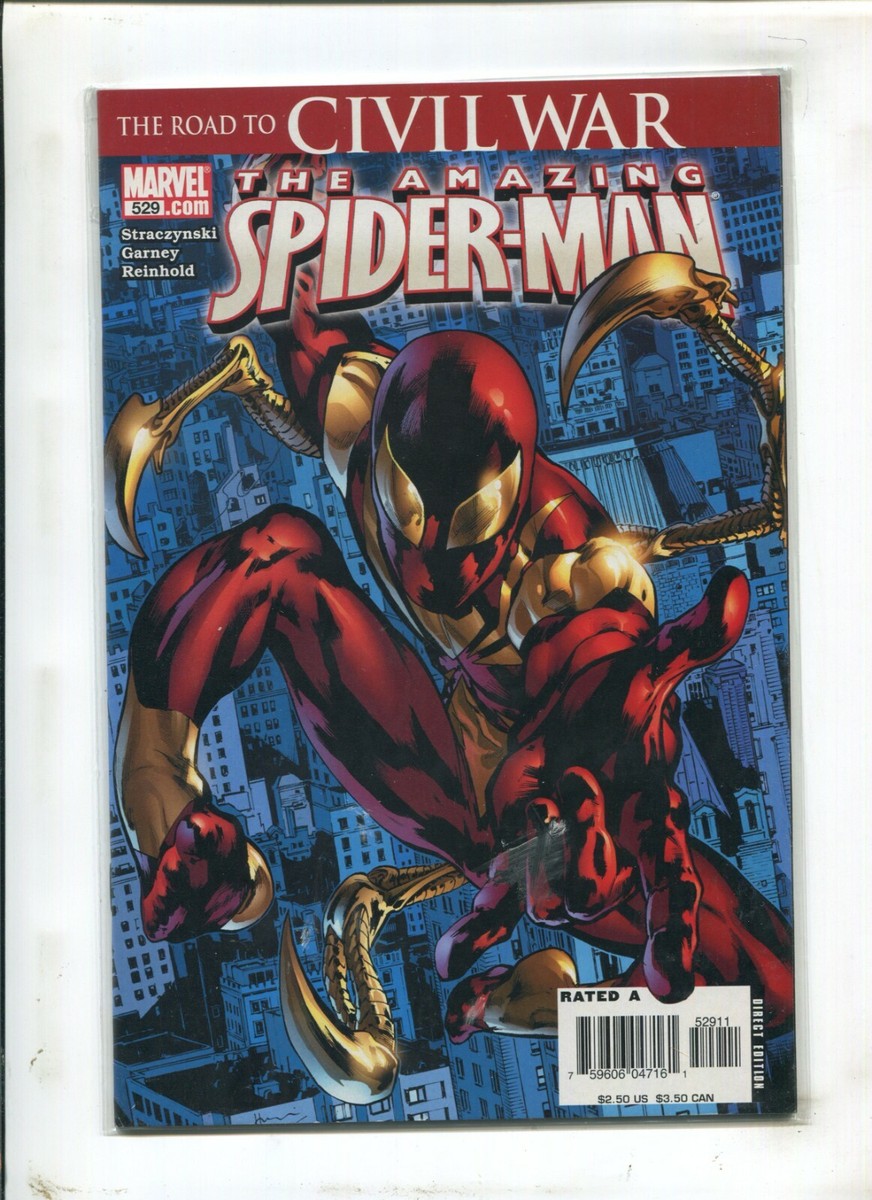 Amazing Spider-Man #529 - 1st Appearance of Iron Spider Suit (8.5